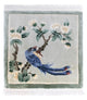 Chinese Silk Rug 31x31cm - Oriental Rug