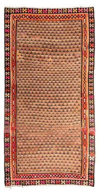 Runner Kelim Rug - Old - 285 x 160 cm - multicolored