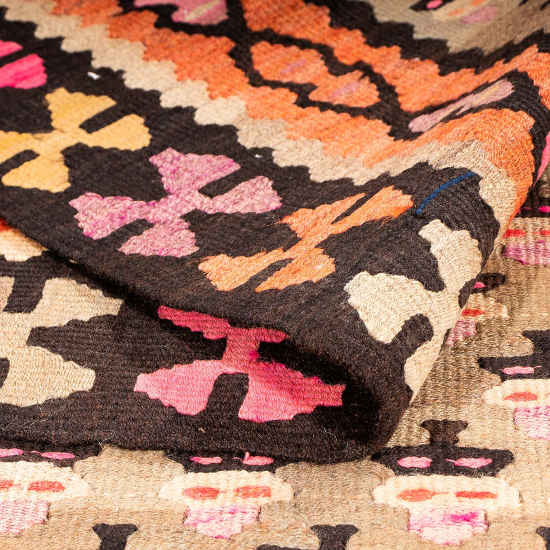 Runner Kelim Rug - Old - 285 x 160 cm - multicolored