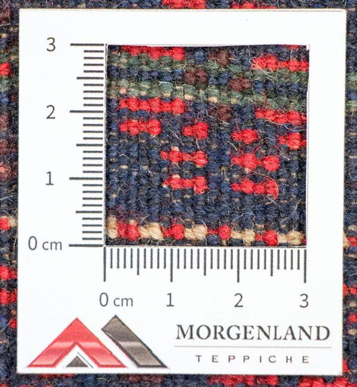 Belutsch Rug - 125 x 74 cm - red