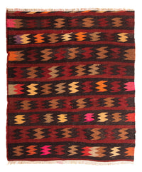 Kelim Rug - Old - 110 x 100 cm - multicolored