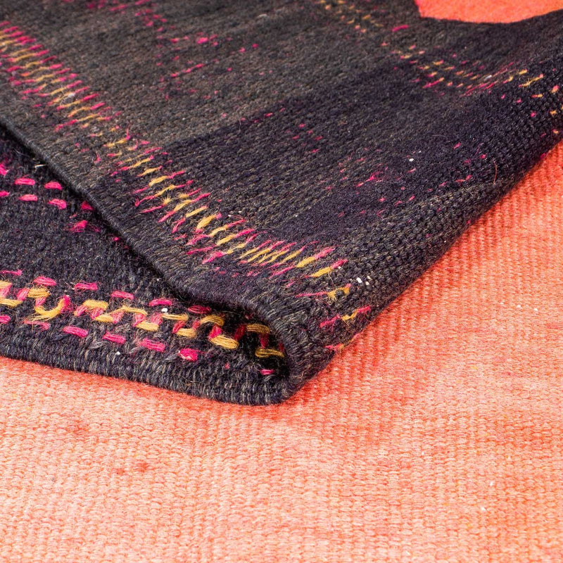 Runner Kelim Rug - Old - 360 x 145 cm - multicolored