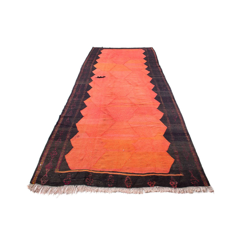 Runner Kelim Rug - Old - 360 x 145 cm - multicolored