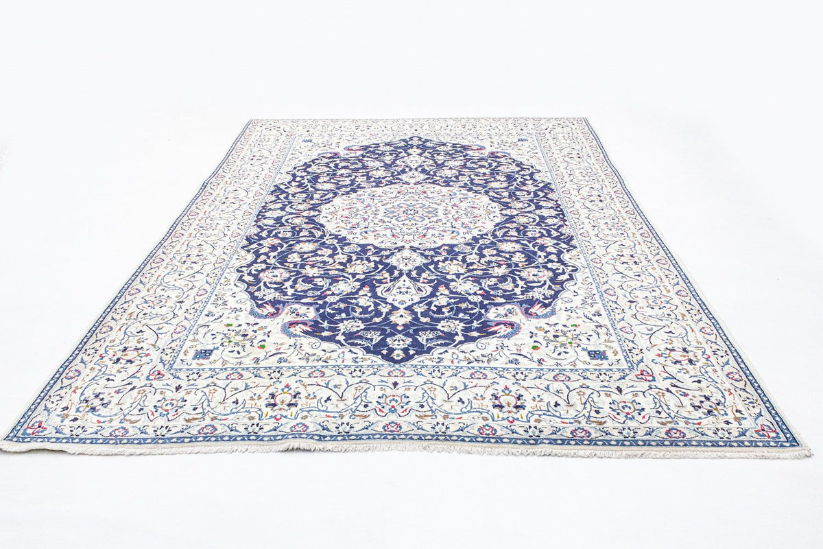 Perser Rug - Nain - Royal - 302 x 207 cm - dark blue