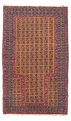Belutsch Rug 75x131cm - Oriental Rug - Rectangle / Brown / 75 x 131 cm Rectangle