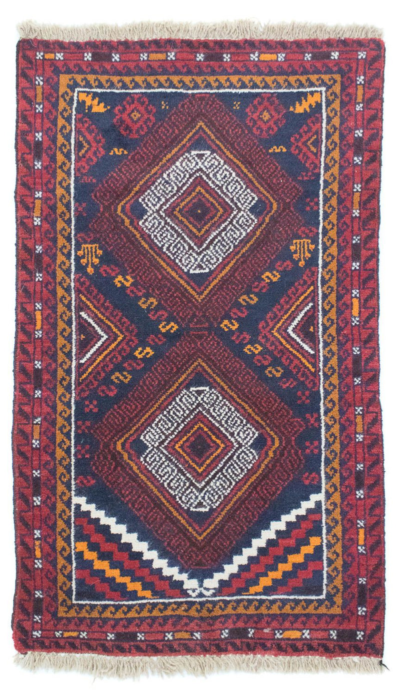 Belutsch Rug - 132 x 76 cm - blue