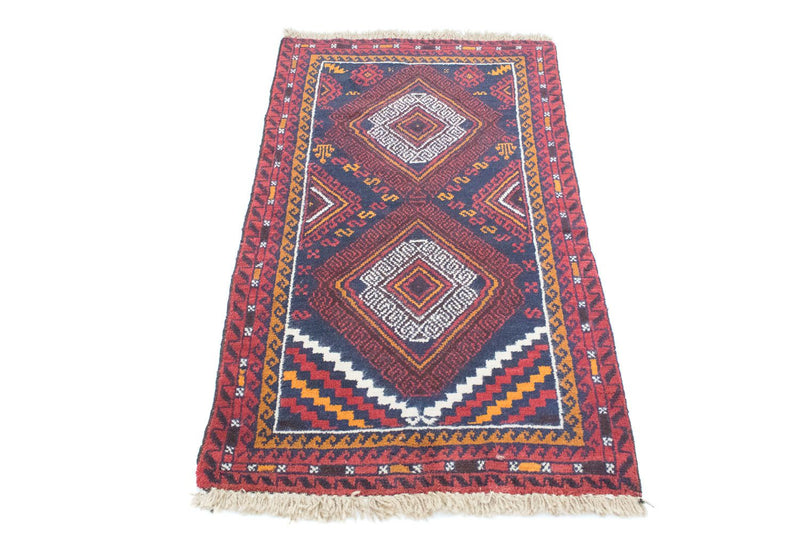 Belutsch Rug - 132 x 76 cm - blue
