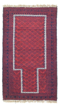 Belutsch Rug - 135 x 79 cm - red