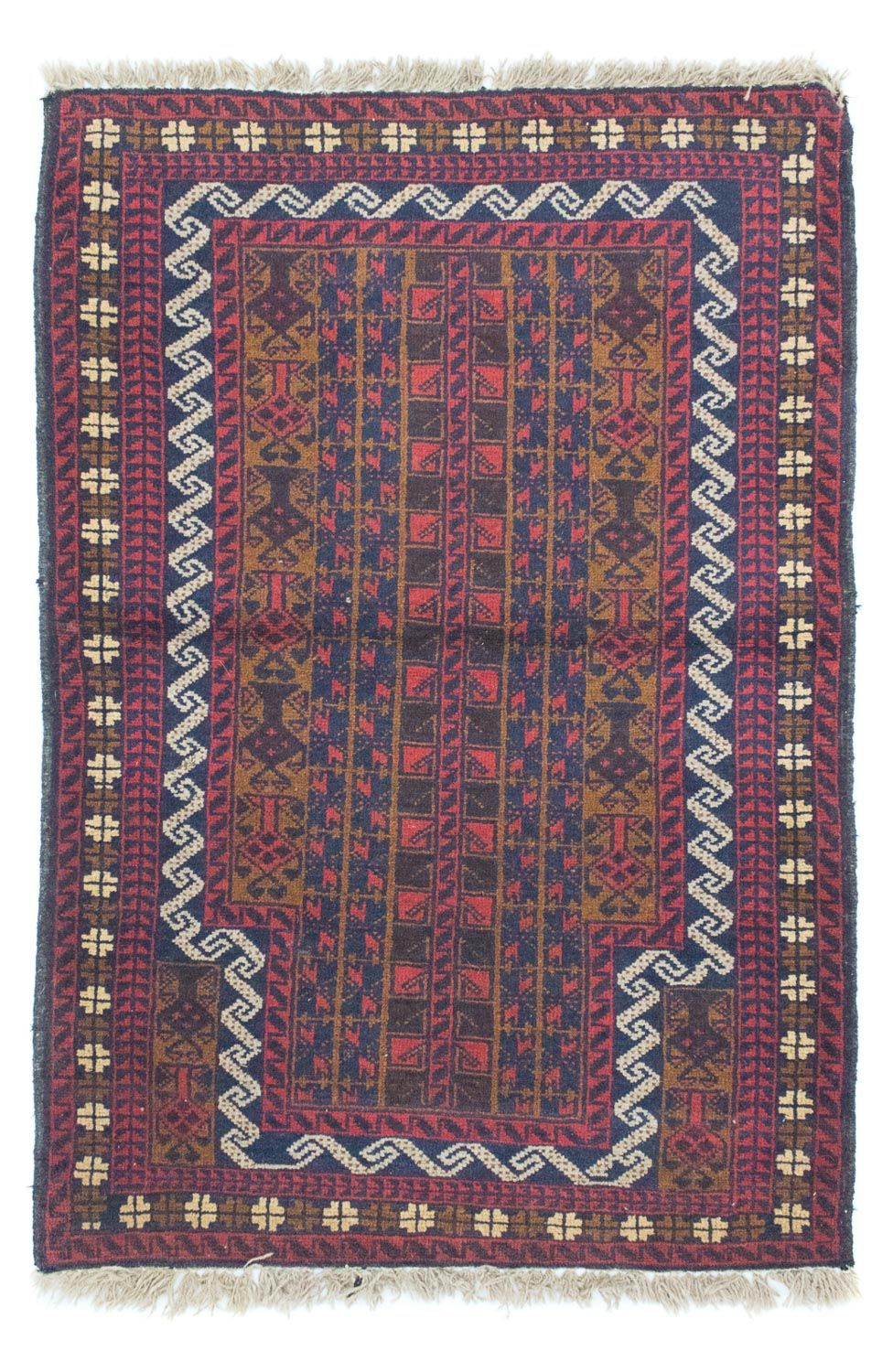 Belutsch Rug - 132 x 88 cm - brown
