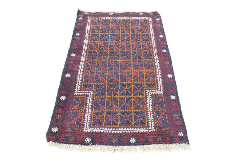 Belutsch Rug - 137 x 84 cm - brown