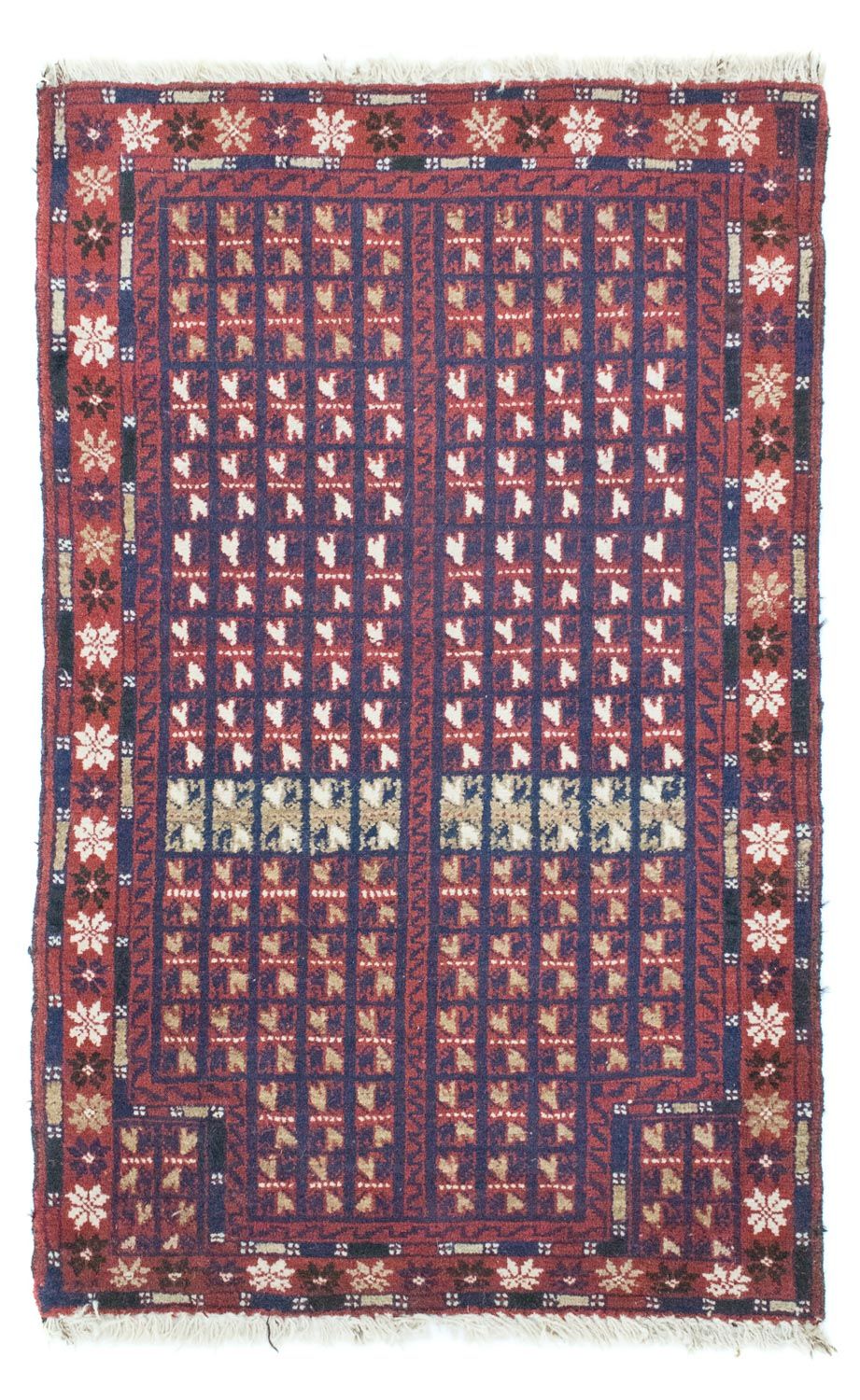 Belutsch Rug - 136 x 82 cm - brown