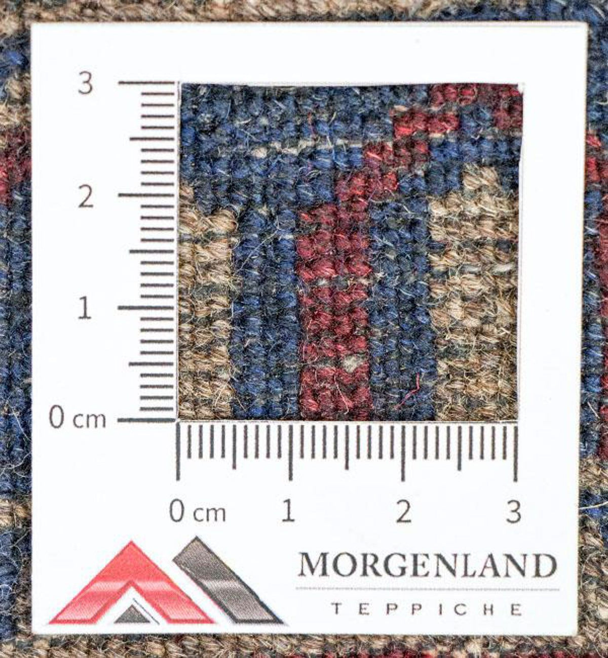 Belutsch Rug - 135 x 104 cm - multicolored