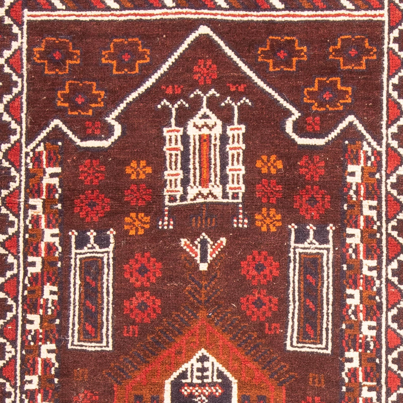 Belutsch Rug - 127 x 80 cm - brown