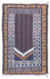 Belutsch Rug 69x110cm - Oriental Rug - Rectangle / Blue / 69 x 110 cm Rectangle