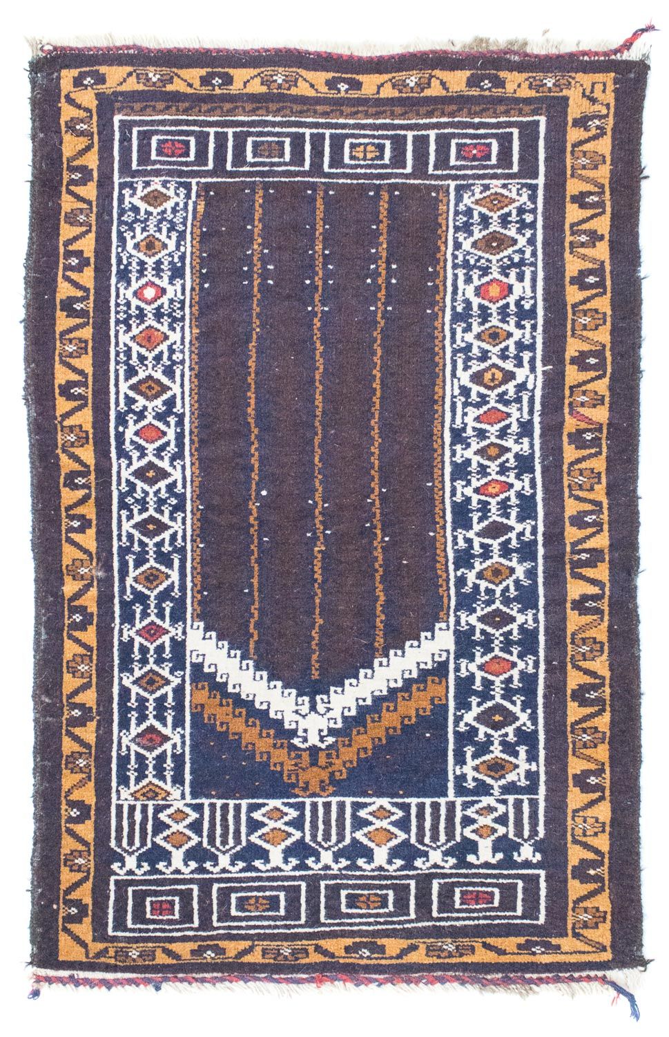 Belutsch Rug - 110 x 69 cm - blue