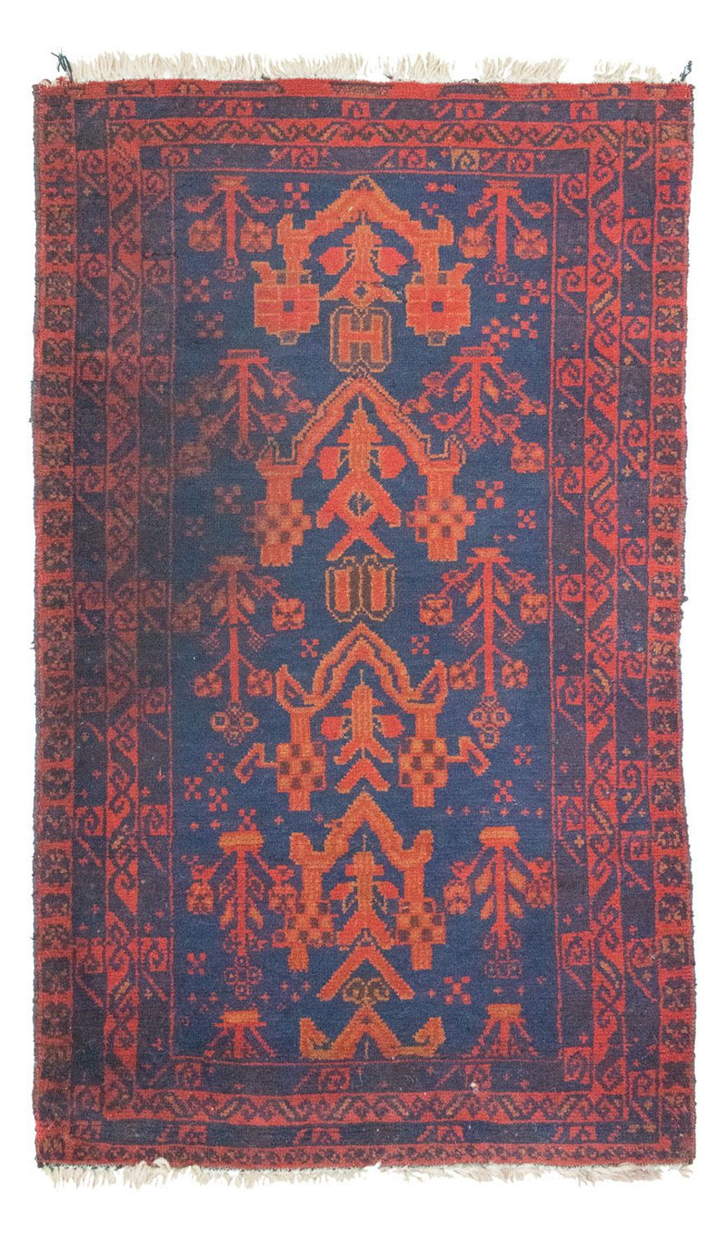 Belutsch Rug - 143 x 85 cm - blue