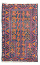 Belutsch Rug - 133 x 83 cm - blue