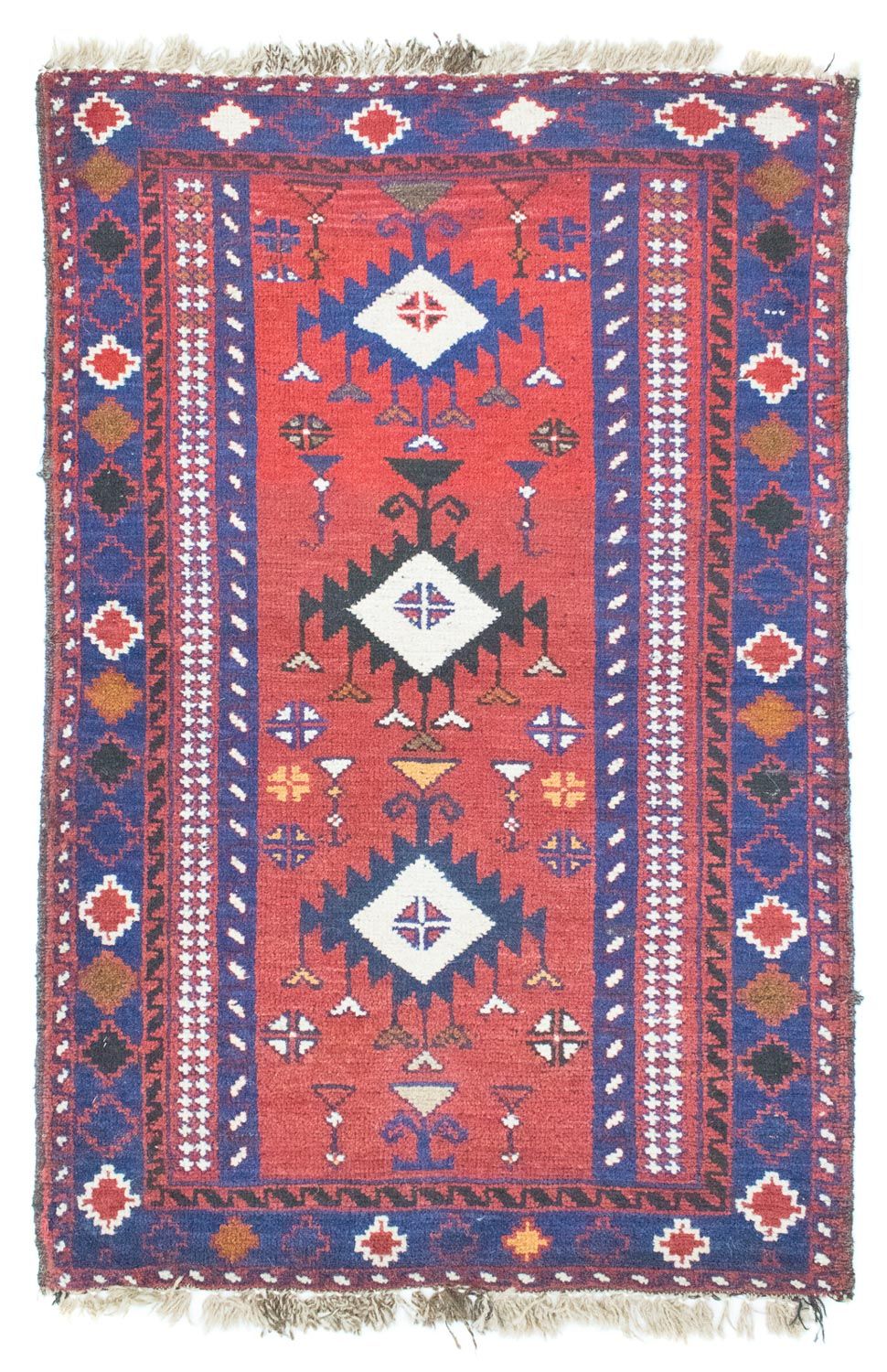 Belutsch Rug - 128 x 77 cm - red