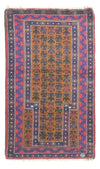 Belutsch Rug 76x140cm - Oriental Rug - Rectangle / Blue / 76 x 140 cm Rectangle
