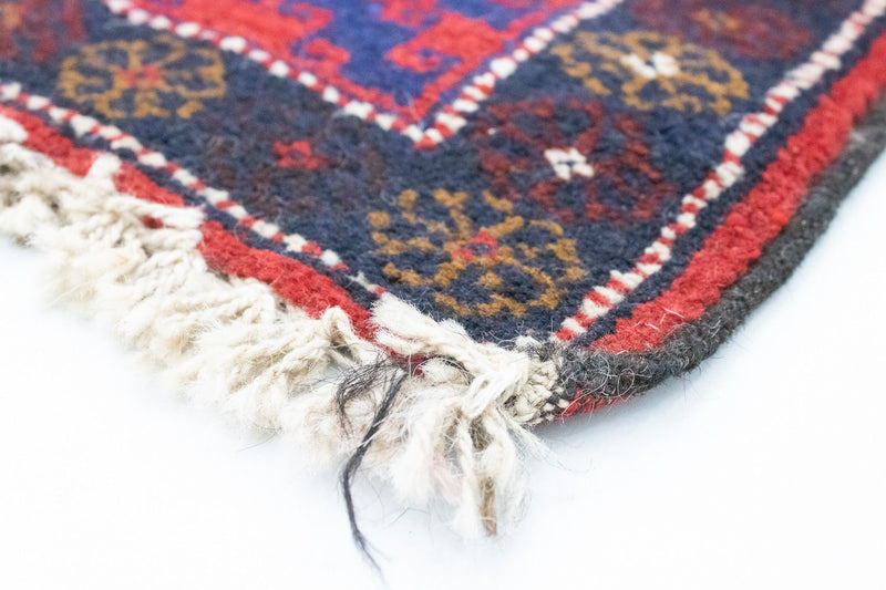 Belutsch Rug - 140 x 76 cm - blue