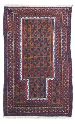 Belutsch Rug - 136 x 83 cm - brown