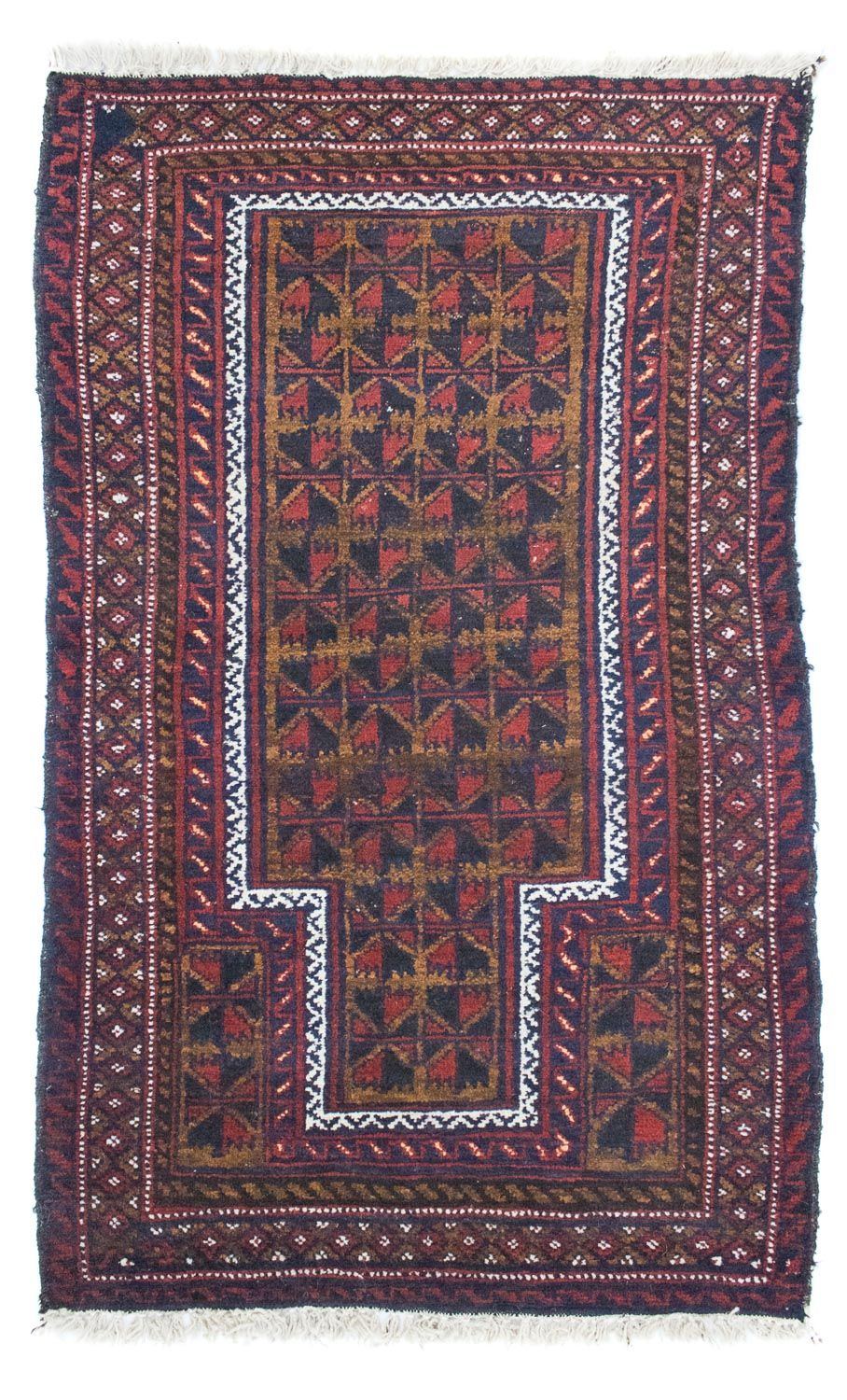 Belutsch Rug - 136 x 83 cm - brown