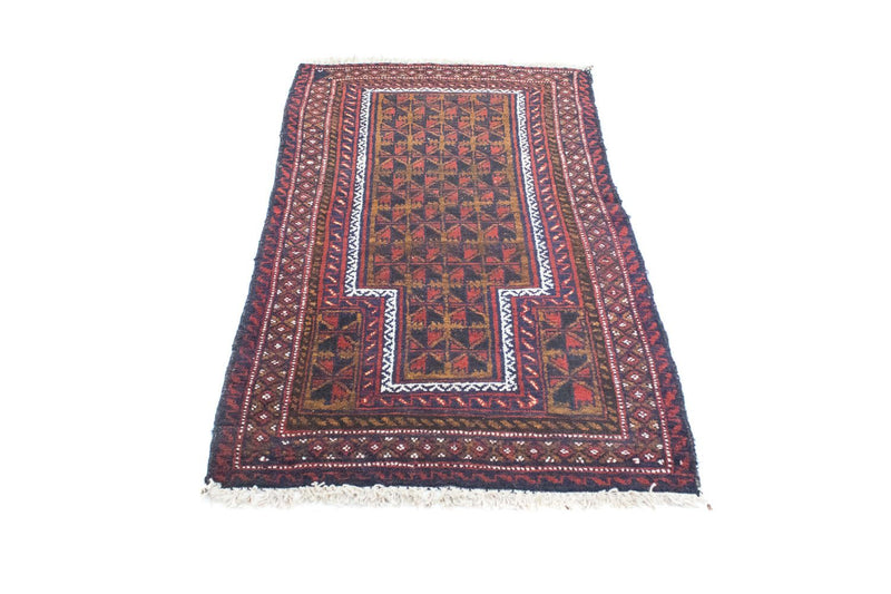 Belutsch Rug - 136 x 83 cm - brown