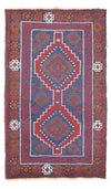 Belutsch Rug 79x138cm - Oriental Rug - Rectangle / Red / 79 x 138 cm Rectangle