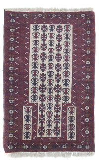 Belutsch Rug - 136 x 81 cm - beige