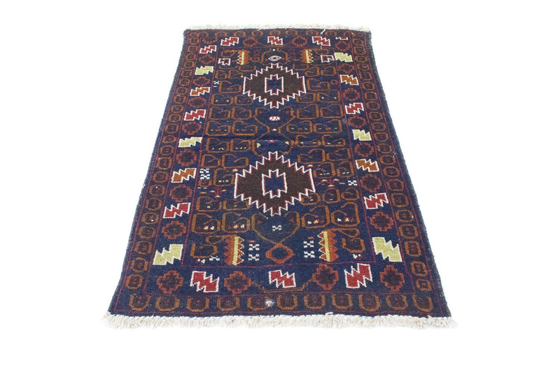 Belutsch Rug - 136 x 76 cm - blue
