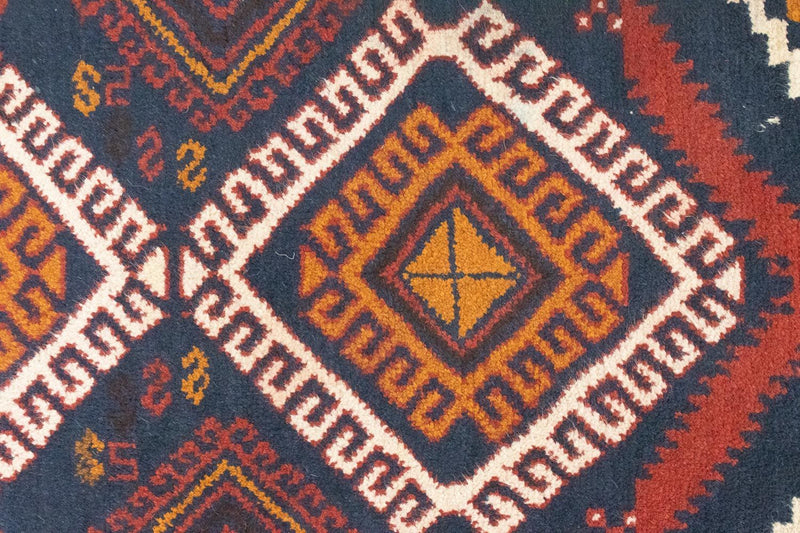 Belutsch Rug - 130 x 76 cm - blue