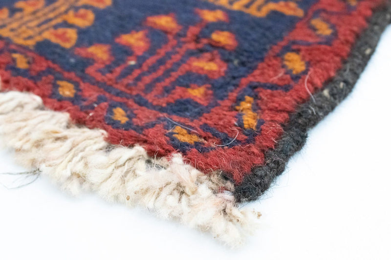 Belutsch Rug - 130 x 76 cm - blue