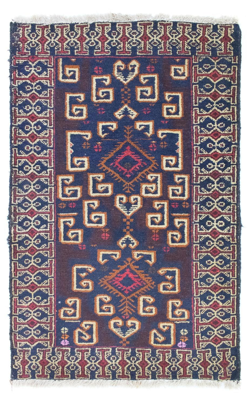 Belutsch Rug - 130 x 80 cm - blue