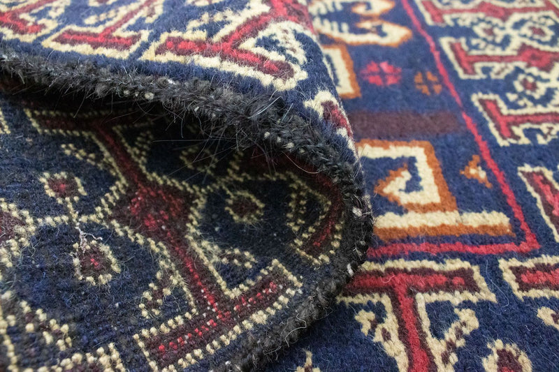 Belutsch Rug - 130 x 80 cm - blue