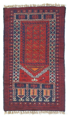 Belutsch Rug - 125 x 73 cm - brown