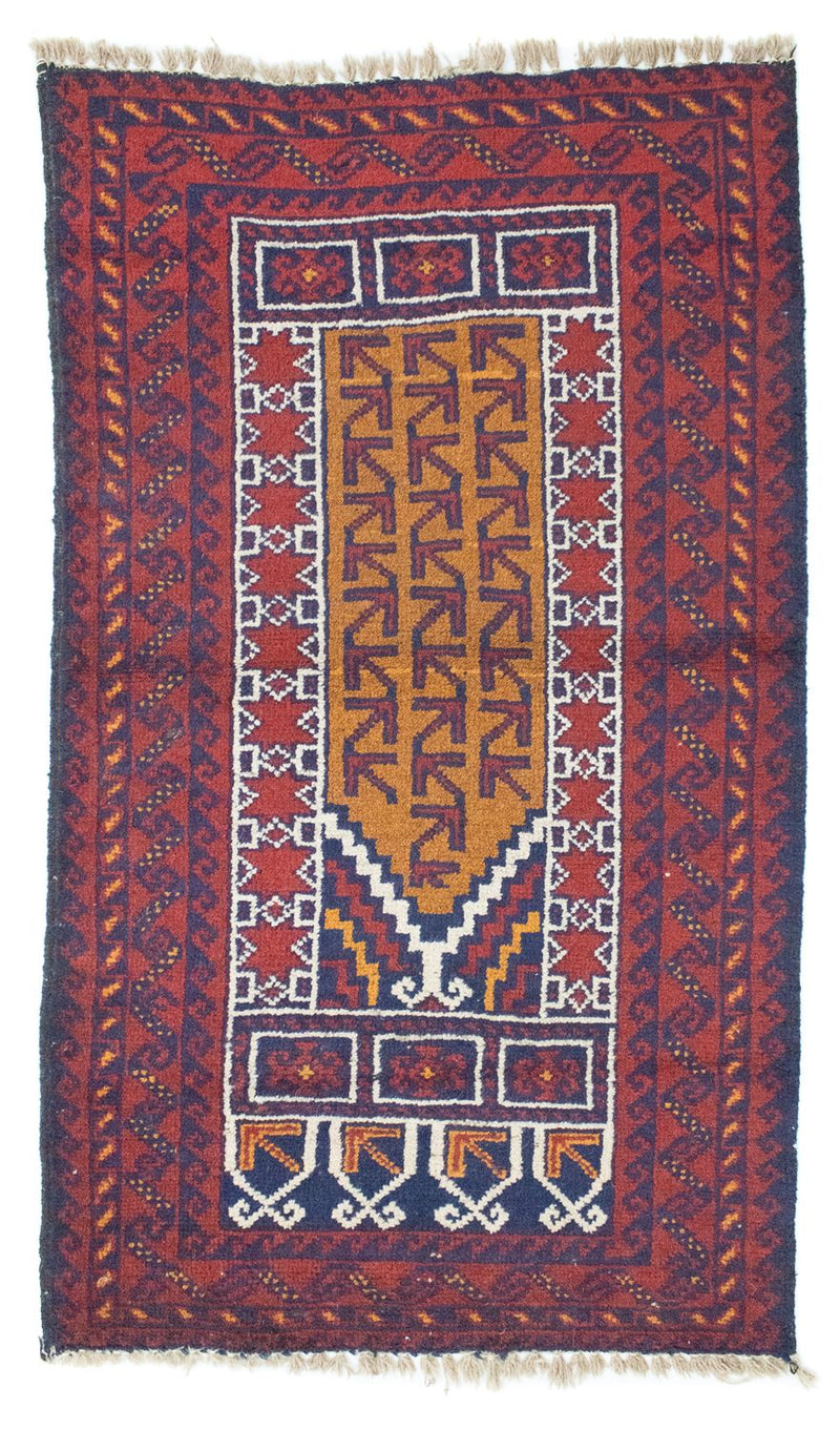 Belutsch Rug - 134 x 75 cm - blue
