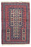 Belutsch Rug - 121 x 81 cm - red