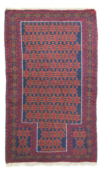 Belutsch Rug - 132 x 78 cm - blue