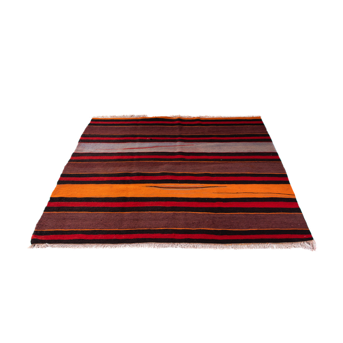 Kelim Rug - Old square  - 145 x 140 cm - multicolored