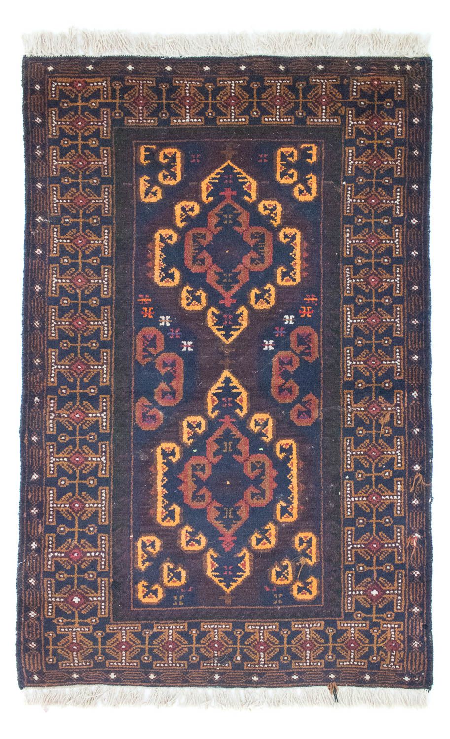 Belutsch Rug - 134 x 81 cm - brown
