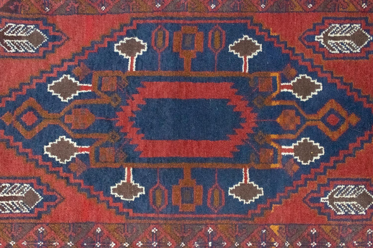 Belutsch Rug - 131 x 82 cm - blue