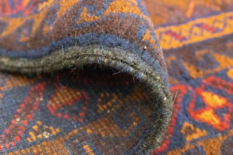 Belutsch Rug - 137 x 81 cm - blue