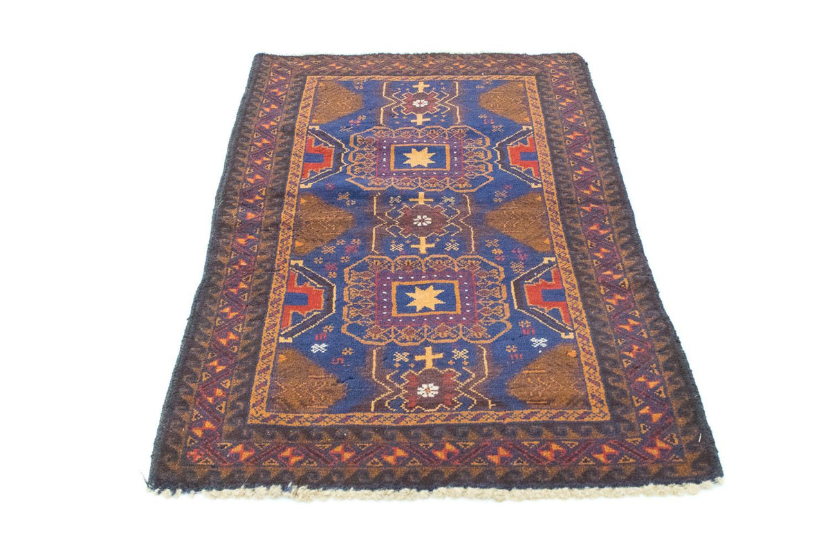 Belutsch Rug - 137 x 81 cm - blue