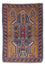 Belutsch Rug - 136 x 89 cm - blue