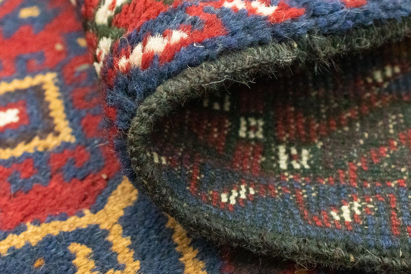 Belutsch Rug - 136 x 89 cm - blue