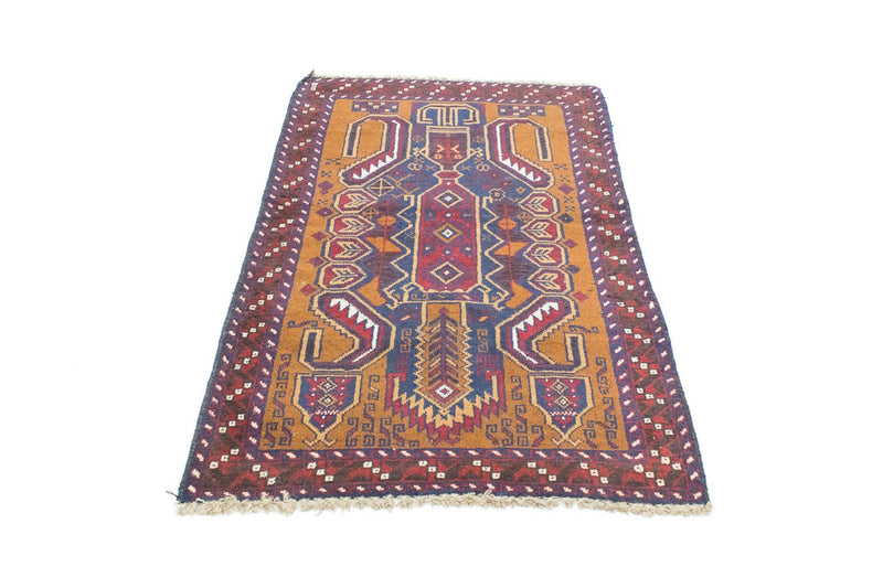 Belutsch Rug - 136 x 89 cm - blue