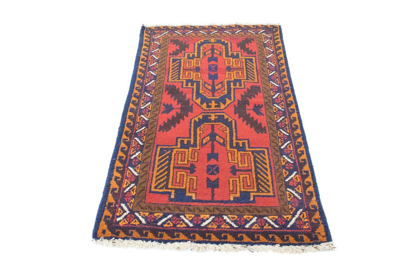 Belutsch Rug - 134 x 75 cm - red