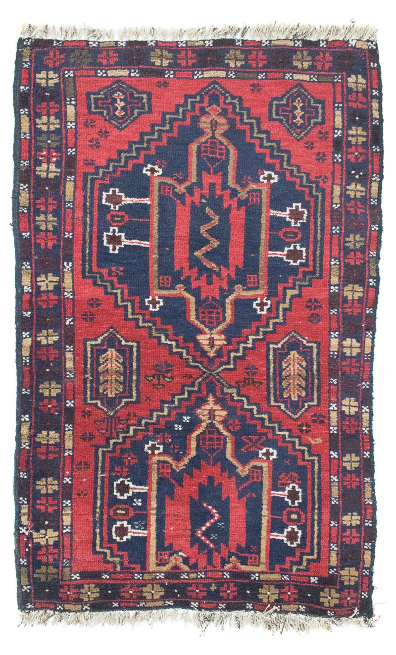 Belutsch Rug - 127 x 77 cm - blue
