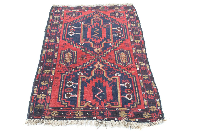 Belutsch Rug - 127 x 77 cm - blue