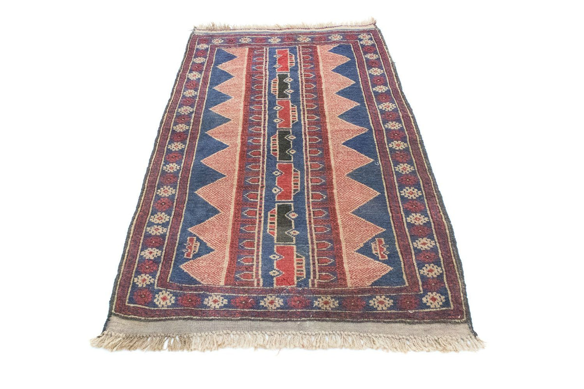 Belutsch Rug - 160 x 84 cm - blue